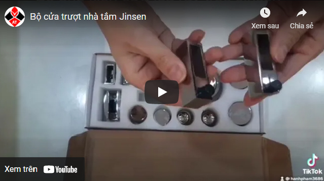 Bộ cửa trượt nhà tắm Jinsen