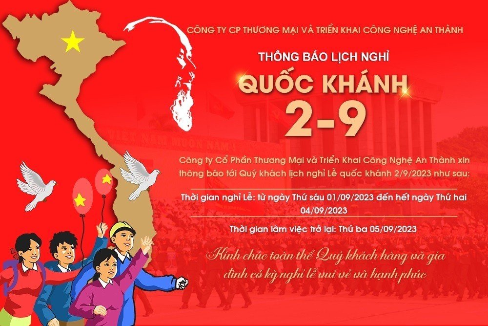 Thông báo nghỉ lễ 2/ 9