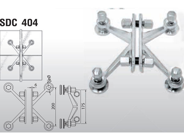 Kẹp chân nhện VVP SDC 404