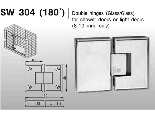 Bản lề cabin VVP SW 304