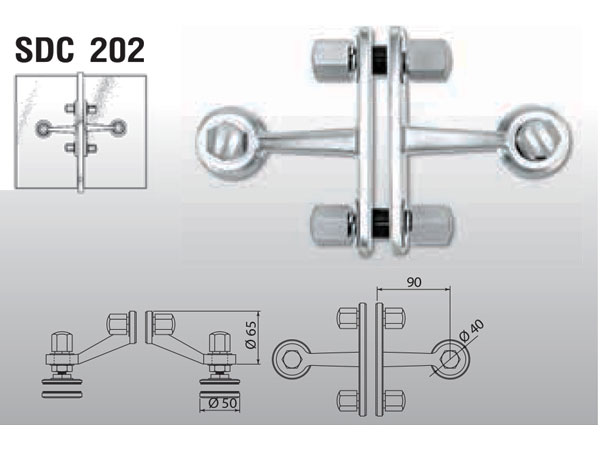 Kẹp chân nhện VVP SDC 202