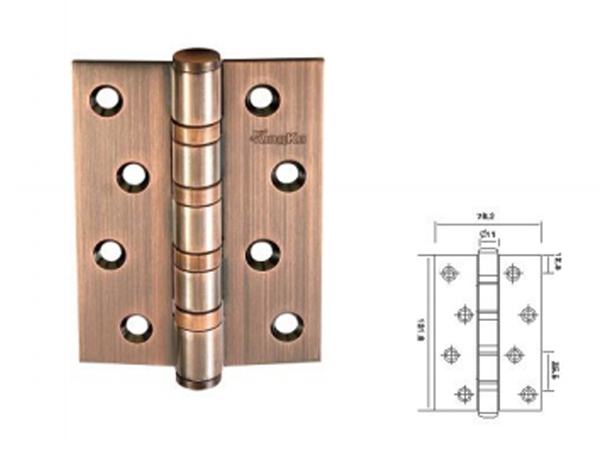 Bản lề cửa gỗ Kingku 3043AC