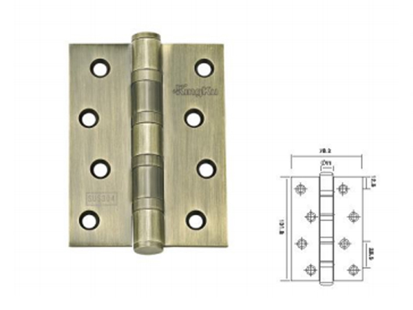 Bản lề cửa gỗ Kingku 3043AB