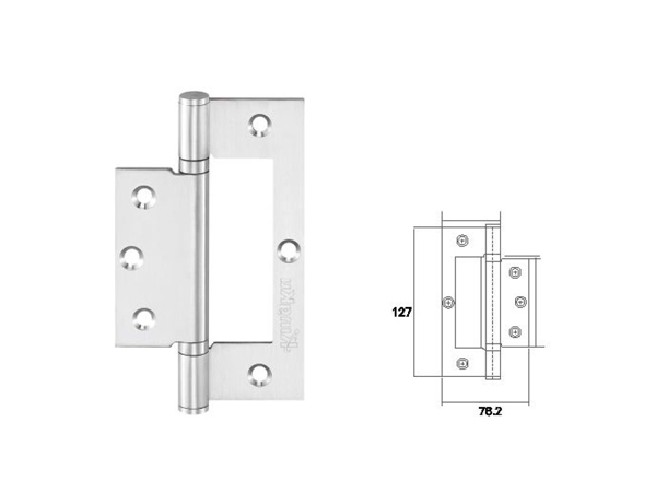 Bản lề cửa gỗ Kingku 2543SS