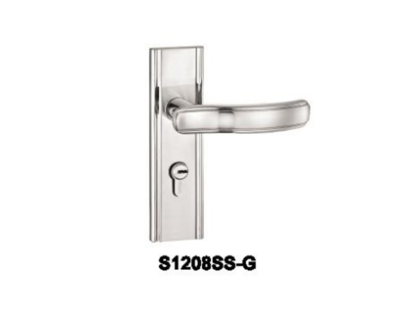 Khóa tay nắm cửa hợp kim Kingku S1208 SS- G